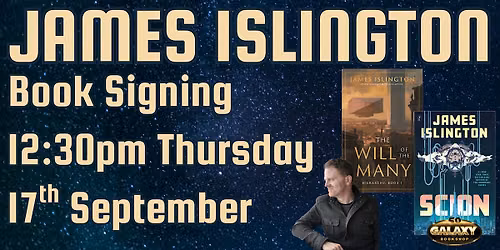 James Islington Book Signing