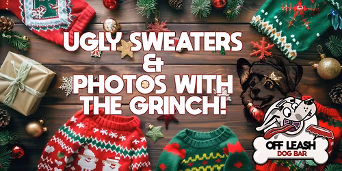 Ugly Sweater Food Drive Christmas Party!