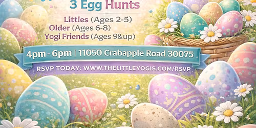 Little Yogis Eggstravaganza: Easter Egg Hunts and Kidpreneur Market Day