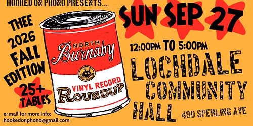NORTH BURNABY VINYL RECORD ROUNDUP