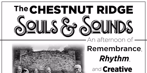 Souls & Sounds:  An afternoon of remembrance, rhythm and creative expression at  Chestnut Ridge Park