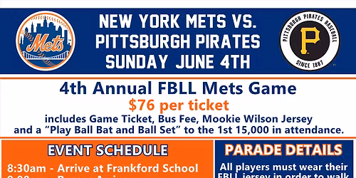 New York Mets at Pittsburgh Pirates at PNC Park