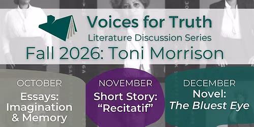 Voices for Truth: Toni Morrison Novel - The Bluest Eye