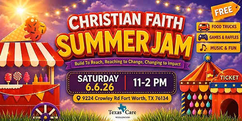CHRISTIAN FAITH SUMMER JAM