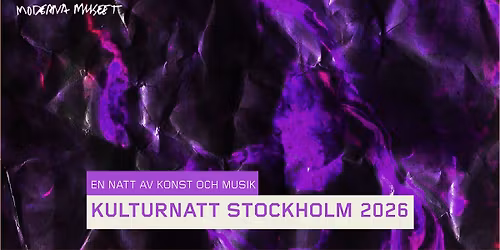 KULTURNATT STOCKHOLM 2026