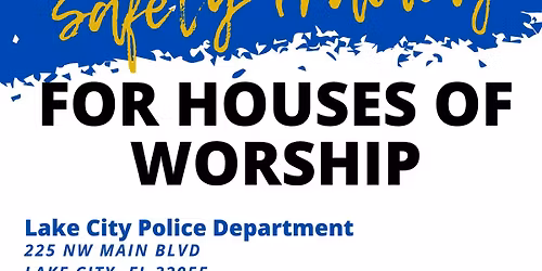 Safety Training for Houses of Worship