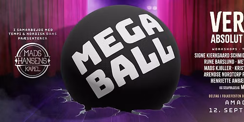 MEGA BALL - Verdens Absolut St\u00f8rste Bal