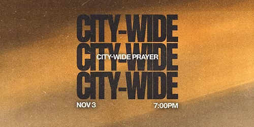 City Wide Prayer