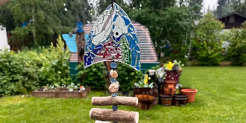 Fused Glass Beaded Driftwood Fish Workshop