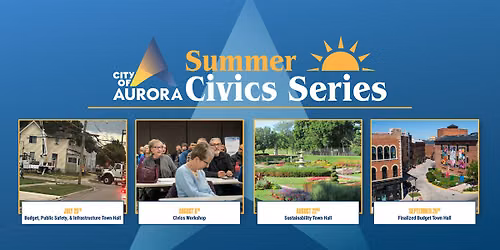 Summer Civics Series: Sustainability Town Hall