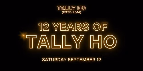 Tally Ho Anniversary Party