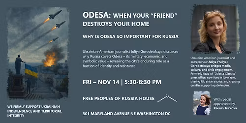 Odesa: When Your \u201cFriend\u201d Destroys Your Home | Why is Odesa so Important to Russia