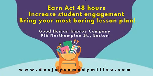 Stand-up & Improv for Teachers!