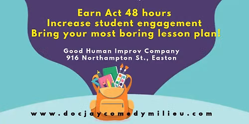 Stand-up & Improv for Teachers!