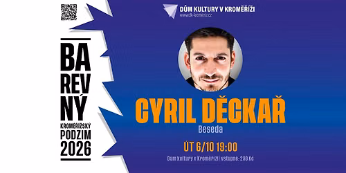 CYRIL D\u011aCKA\u0158: Beseda s autorem knihy "D\u011bck\u00e9 l\u00e9ka\u0159stv\u00ed"