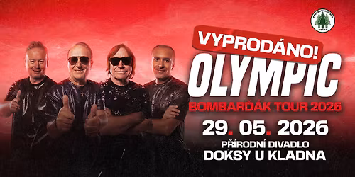 VYPROD\u00c1NO - OLYMPIC | p\u00e1tek 29.05.2026 | P\u0159\u00edrodn\u00ed divadlo Doksy u Kladna