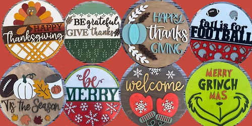 Door Hanger Workshop at Green Valley Brewing Co.