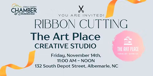 The Art Place - Ribbon Cutting