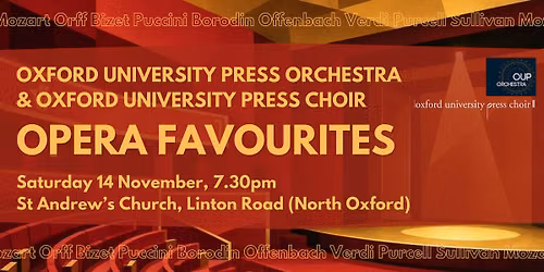 OPERA FAVOURITES | OUP Orchestra and OUP Choir