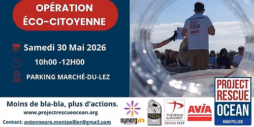 Op\u00e9ration \u00c9co-citoyenne - March\u00e9 du Lez - Montpellier