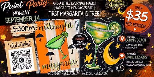 \ud83c\udf78\u2728 Midnight Margaritas: A Magical Paint Night \u2728\ud83c\udf78