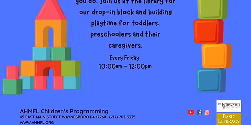 Little Builders - Toddlers & Preschoolers