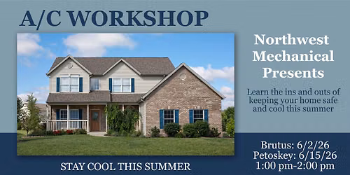 Air Conditioning Workshop Presented by Northwest Mechanical 