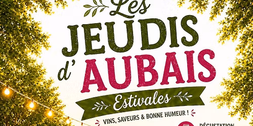 Les Jeudis d\u2019Aubais