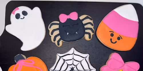 Spooky cookie deco