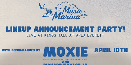 Music At The Marina Line-Up Announcement Party