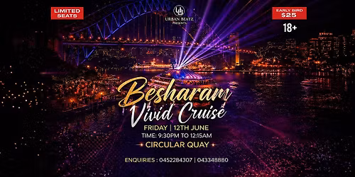 Besharam - Bollywood VIVID Cruise by Urban Beatz