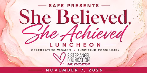 She Believed, She Achieved Luncheon