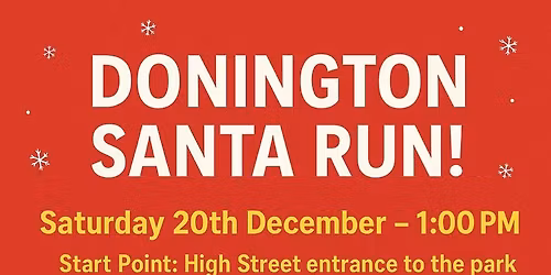Donington Santa Run