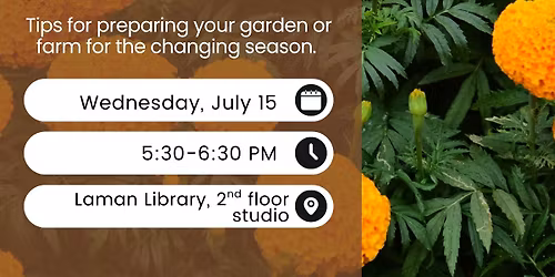 Farm\/Garden Fall Planning Workshop