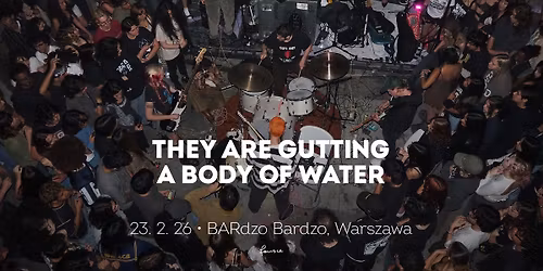 They Are Gutting A Body Of Water \u2022 Warszawa