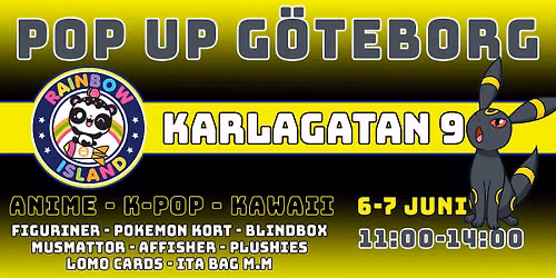 RAINBOW ISLAND POP UP G\u00d6TEBORG