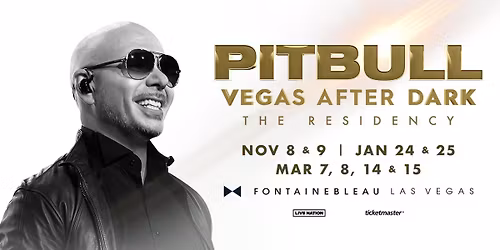 Pitbull Las Vegas Tickets
