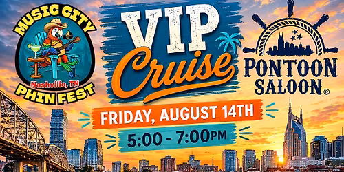 VIP Meet & Greet Cruise on Pontoon Saloon with Kirstie Kraus