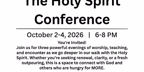 The Holy Spirit Conference 2026