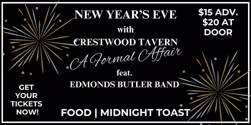 New Year's Eve at Crestwood Tavern feat. Edmonds Butler Band