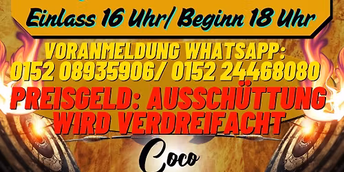 3.Eilenburger Dart Turnier