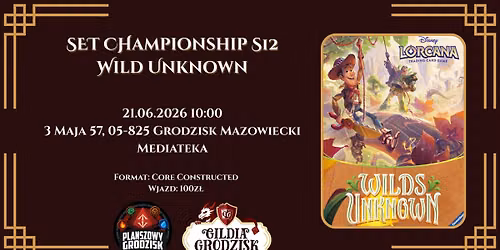 Disney Lorcana - Wilds Unknown Set Championship na V Festiwalu Planszowy Grodzisk 21.06.2026