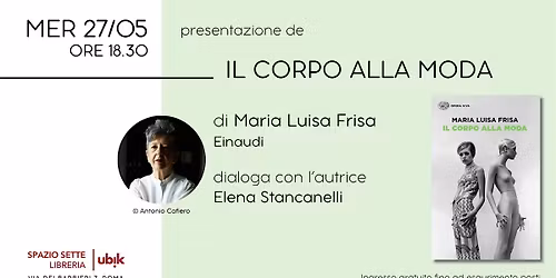 Presentazione de "Il corpo alla moda"