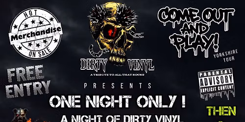 DIRTY VINYL at The Halfway House SPECIAL ! A Night Of Dirty Vinyl 13 Years