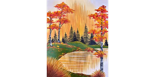 Shimmering Autumn - Paint and Sip in Fishkill | Classpop!\u2122