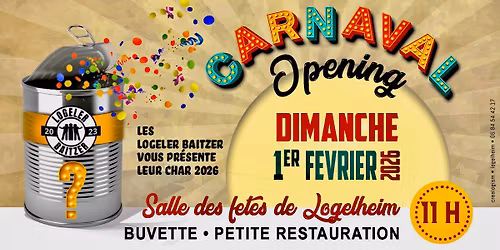 Carnaval Opening - Logeler Baitzer