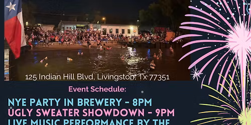 Booms, Brews, & Bad Sweaters NYE Party! \ud83c\udf89