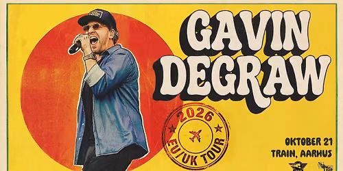 Gavin DeGraw \/ TRAIN - *UDSOLGT\/VENTELISTE*