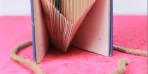 Sip, Snip & Blooms- Valentines Heart Book Folding Workshop