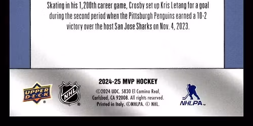 San Jose Sharks at Pittsburgh Penguins Tickets